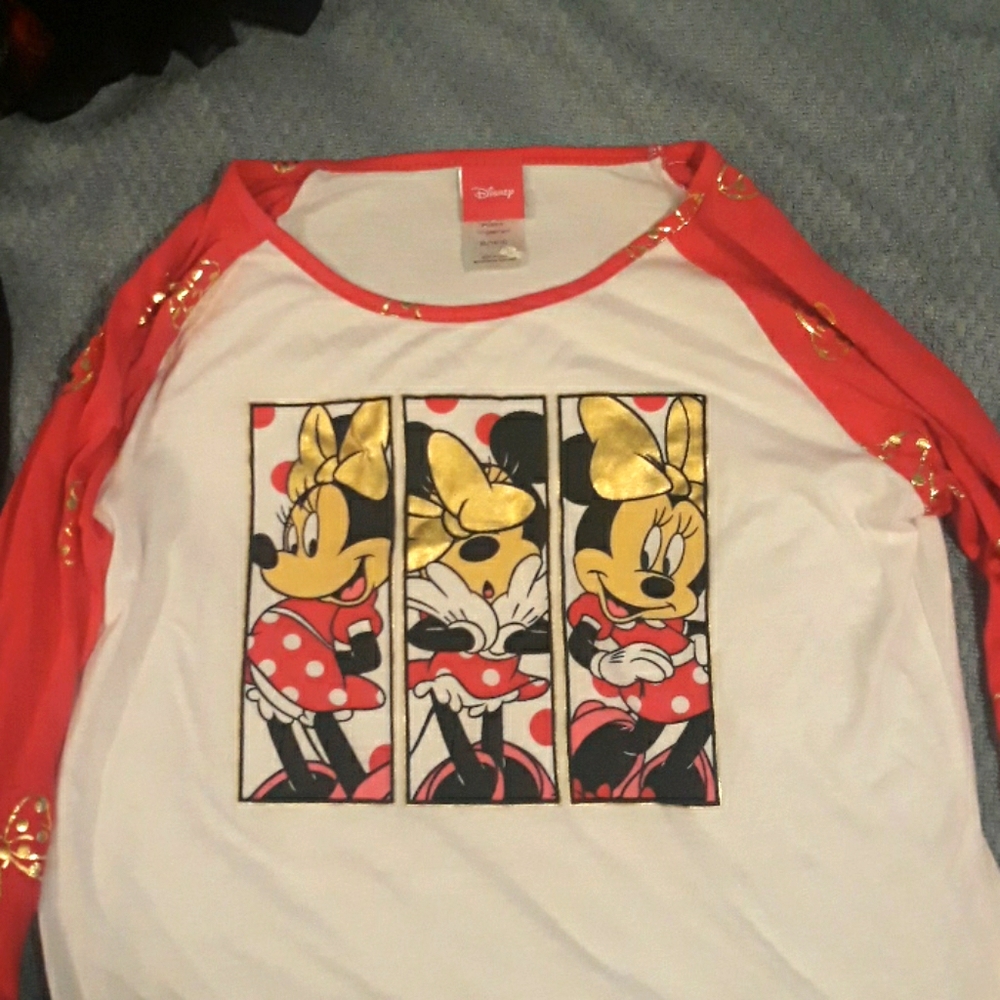 Disney minnie mouse long sleeve